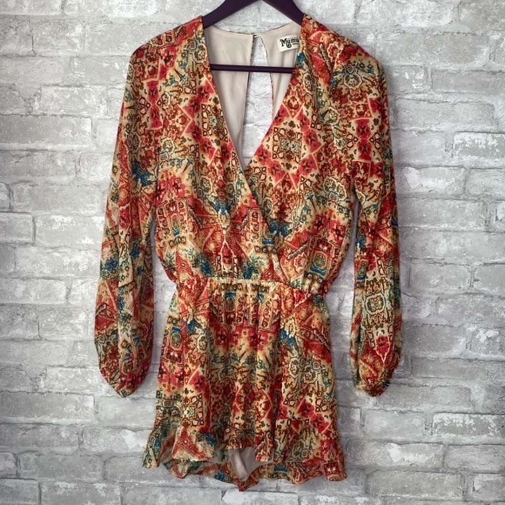 Show Me Your Mumu Key Hole Romper A5-22